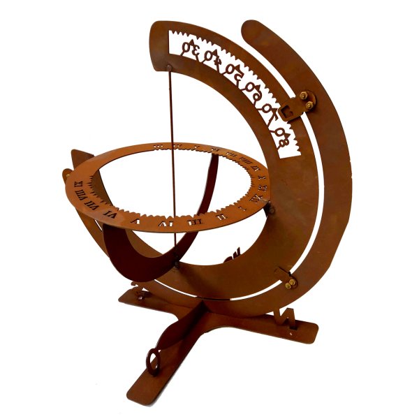 MOAZIFI Eichhörnchen Gartenstecker Edelrost - Wetterfeste Gartendeko 28cm