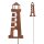 Rostfigur Gartenstecker Leuchtturm 110 cm - Maritime Gartendeko, Terrassendekoration, Rost Design