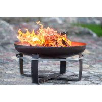 CookKing Feuerschale Viking D: 70 cm - Design Feuerkorb,...