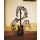 Rostfigur Gitarre mit Noten H: 43 cm - Musik im Rost Design, Dekofigur für den Garten, Gartendeko, Metalldeko