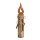 Rostfigur Holzpfahl mit Flamme H: 44 cm - Rostdeko Advent, Rost Flamme, Kerzenflamme, Kerze, Deko Weihnachten