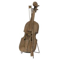 Rostfigur Violine H:49,5 cm - Musik im Rost Design,...