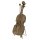 Rostfigur Violine H:49,5 cm - Musik im Rost Design, Dekofigur für den Garten, Gartendeko, Metalldeko