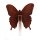 Rostfigur Schmetterling mit Vase - Rost Design, Dekofigur für den Garten, Gartendeko, Metalldeko